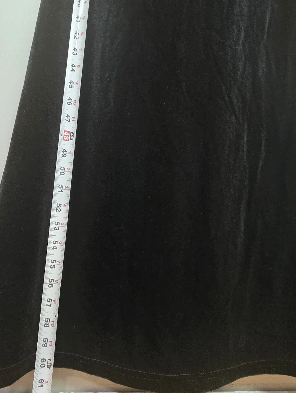 Off-Shoulder Velvet Maxi Dress Women Plus Size 2XL Gothic Addams Family Cosplay - Picture 12 of 13